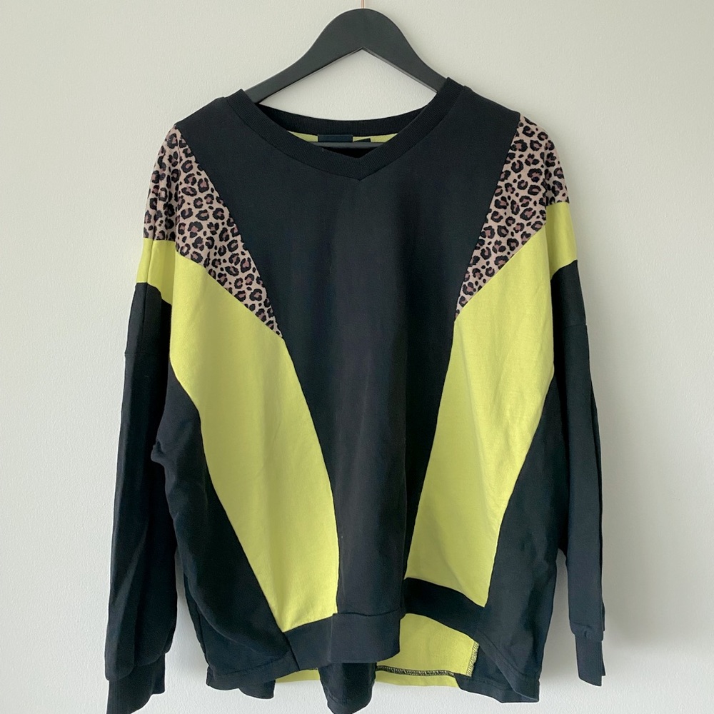 ONLY block patterned sweater